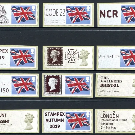 2018-2022 Post & Go Labels with a range of ...