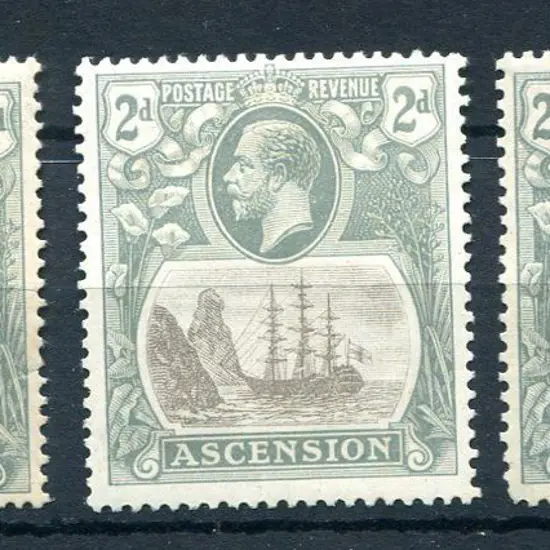 Ascension 1924 2d grey-black & grey Badges with ...