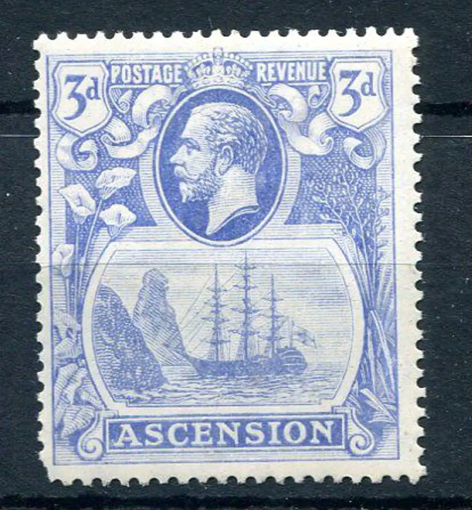 Ascension 1924 3d blue Badge with “cleft rock" ... Image 1++
