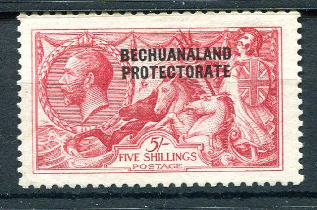 Bechuanaland 1914/15 "BECHUANALAND PROTECTORATE" ... Image 1++