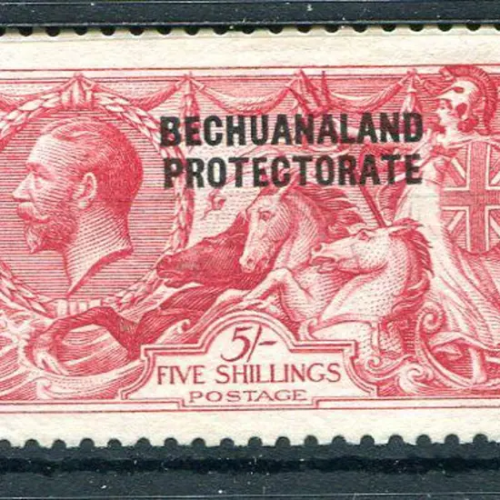 Bechuanaland 1914/15 "BECHUANALAND PROTECTORATE" ...