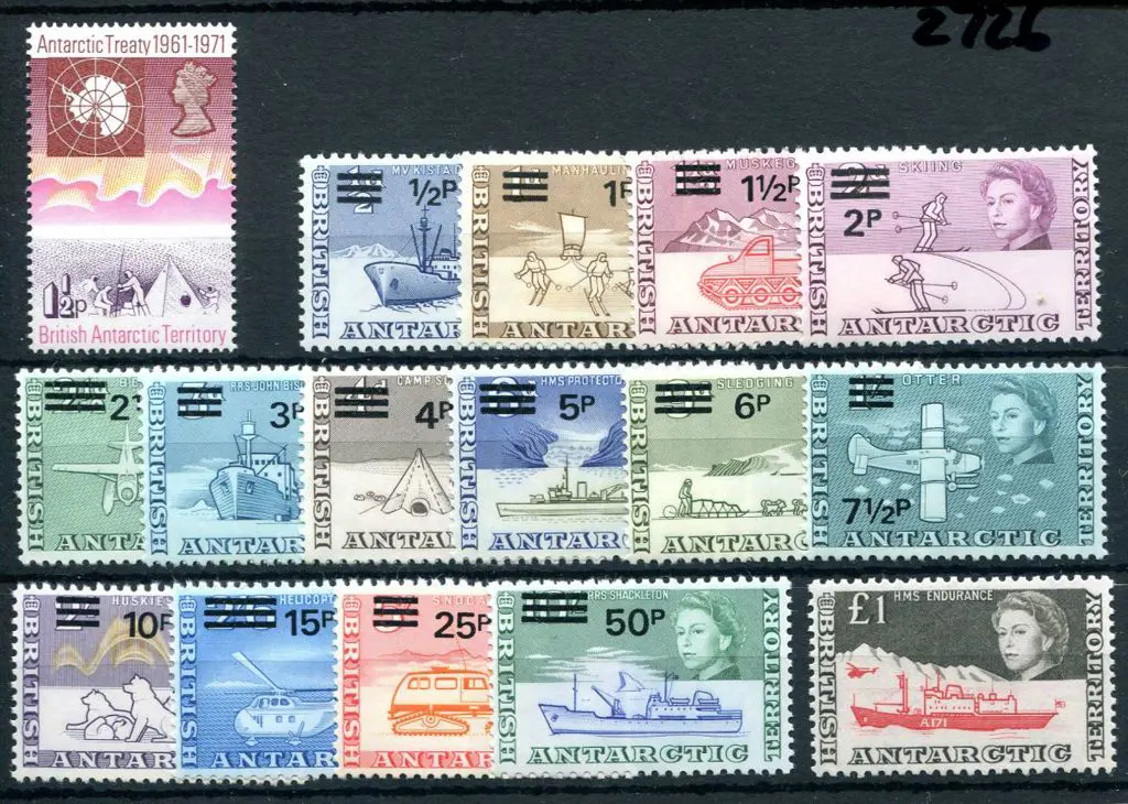 British Antarctic Territory 1969 £1 HMS Endurance ... Image 1++