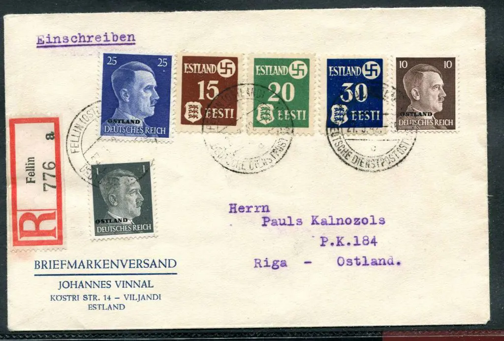 Germany-Third Reich 1942 (27th Mar) German Occ ... Image 1++