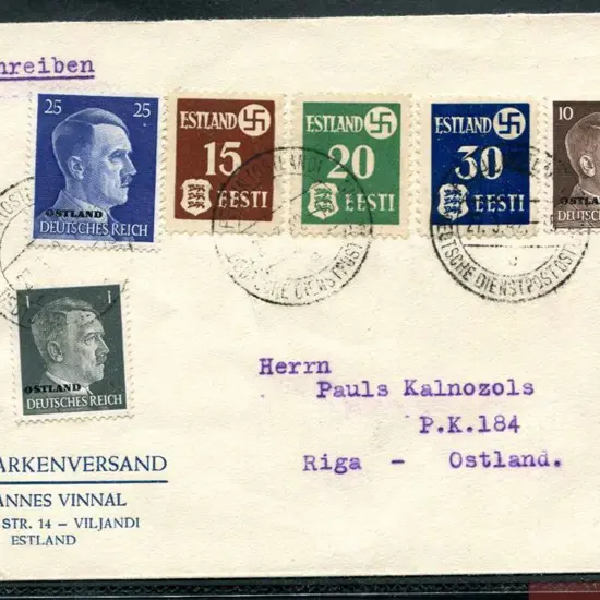Germany-Third Reich 1942 (27th Mar) German Occ ...