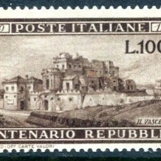 Italy 1949 100l Roman Republic Centenary. Fine MUH ...