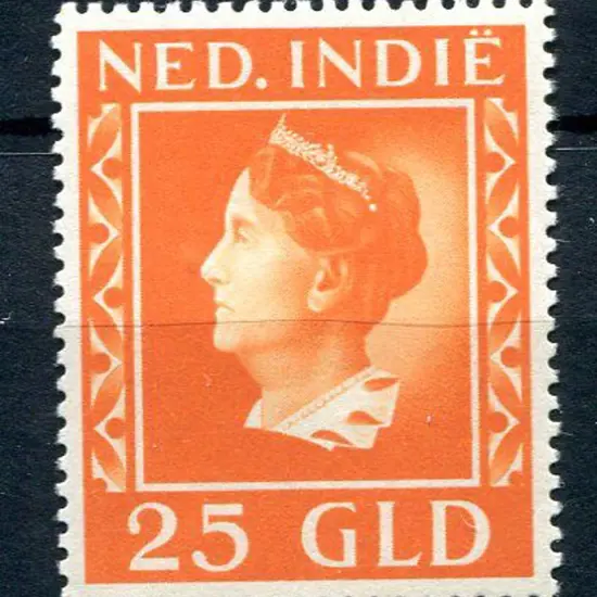 Netherlands Indies 1941 25g orange. Fine MLH. SG ...