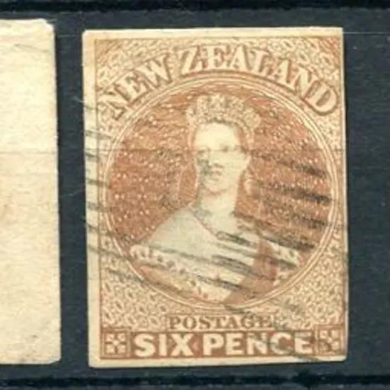 New Zealand 1857/63 6d brown x 2, pale brown x 2 & ...