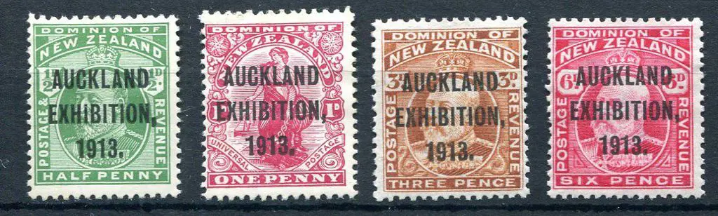New Zealand 1913 Auckland Exhibition as above. SG ... Image 1++