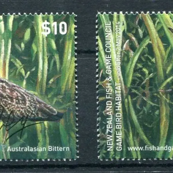 New Zealand 2013 $10 Fish & Game Council Bird ...