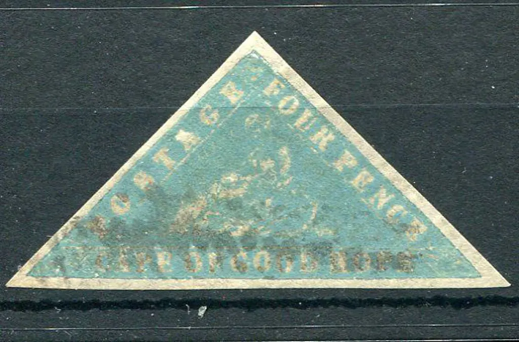South Africa - Cape of Good Hope 1861 4d pale ... Image 1++