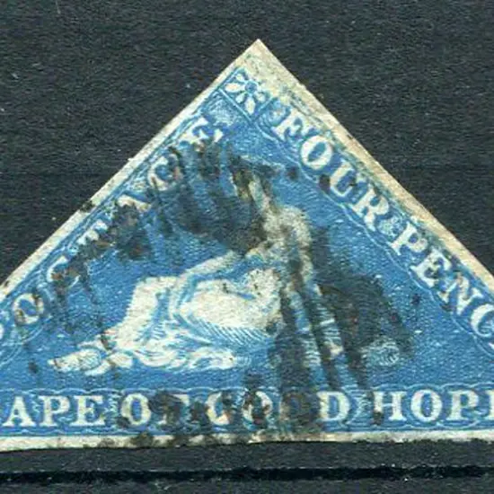 South Africa - Cape of Good Hope 1864 4d blue. ...