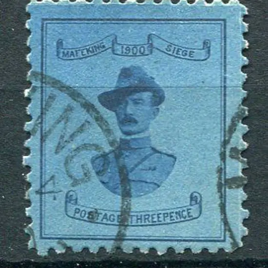 South Africa-Mafeking Siege 1900 3d pale blue on ...