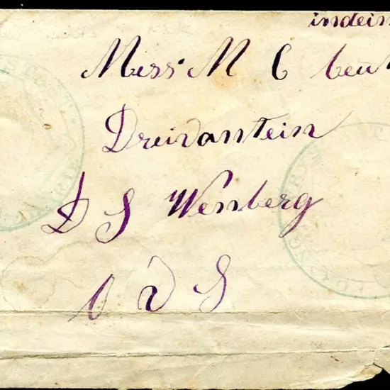 South Africa-Orange Free State 1892 (11th Jan) ...
