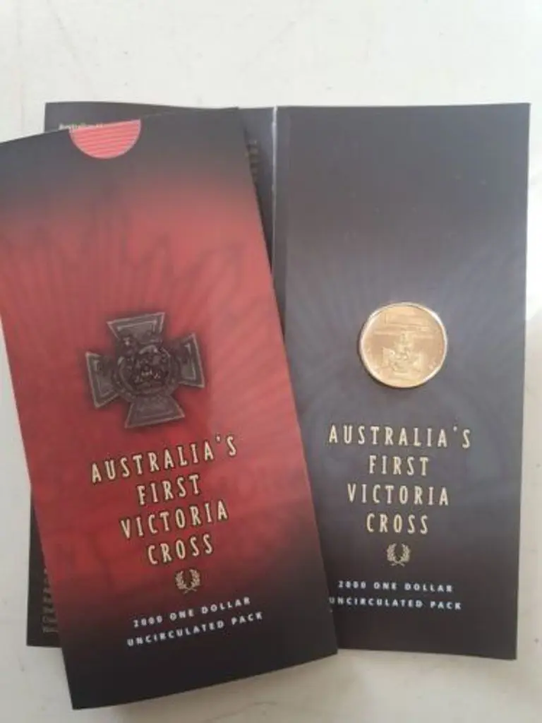 2000 $1 "Australia's First Victoria Cross" Unc RAM ... Image 1++