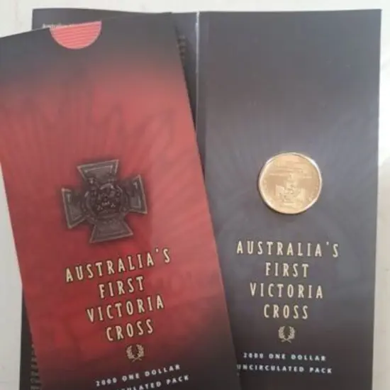 2000 $1 "Australia's First Victoria Cross" Unc RAM ...