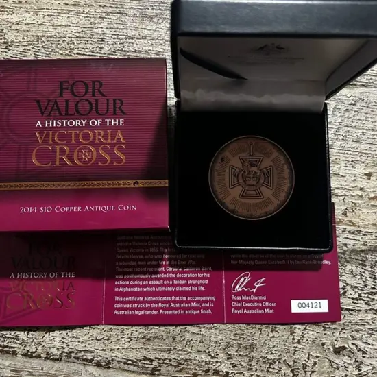 2014 $10 "For Valour, A History of the Victoria ...