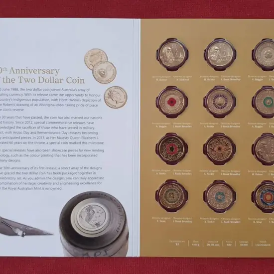 2018 "30th Anniversary of the Two Dollar Coin" RAM ...