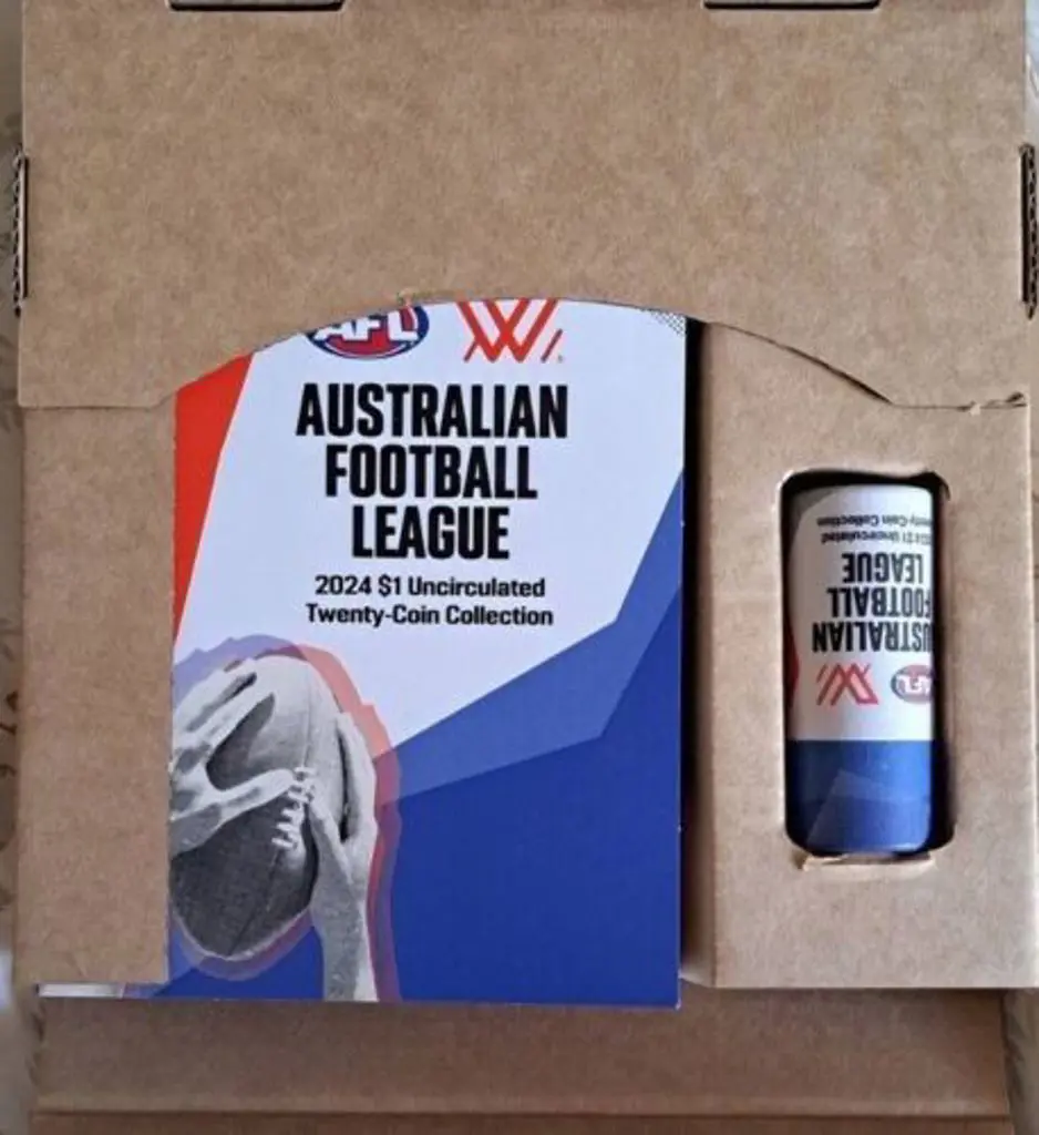 2024 $1 AFL Coin Collection Sets of 20 $1 coins in ... Image 1++