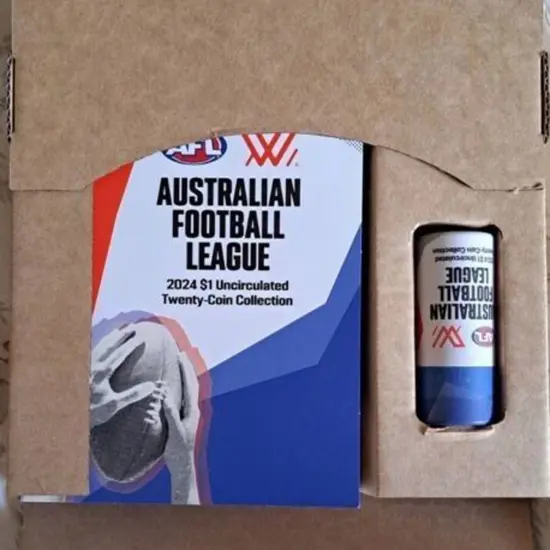 2024 $1 AFL Coin Collection Sets of 20 $1 coins in ...