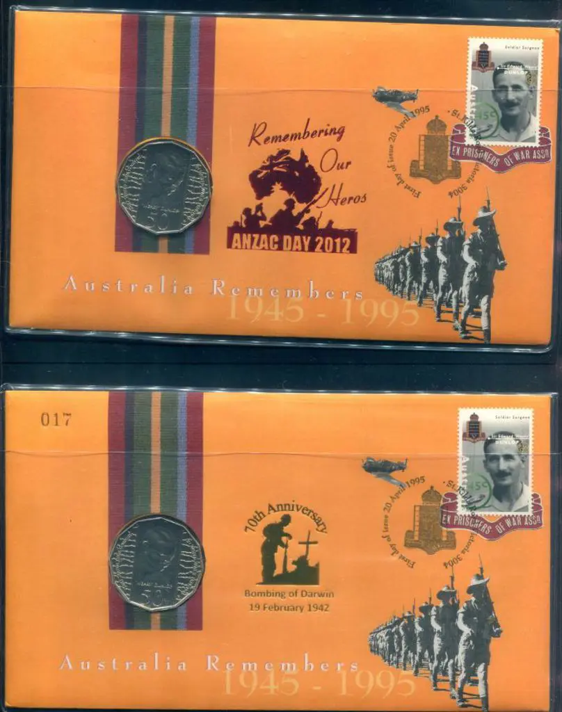1995 (20th Apr) "Australia Remembers" with Weary ... Image 1++