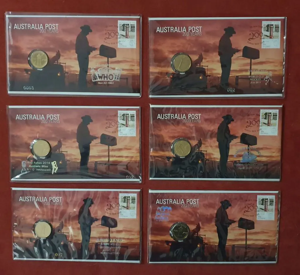 2009 (26th June) Aust Post 200 Years PNC's similar ... Image 1++