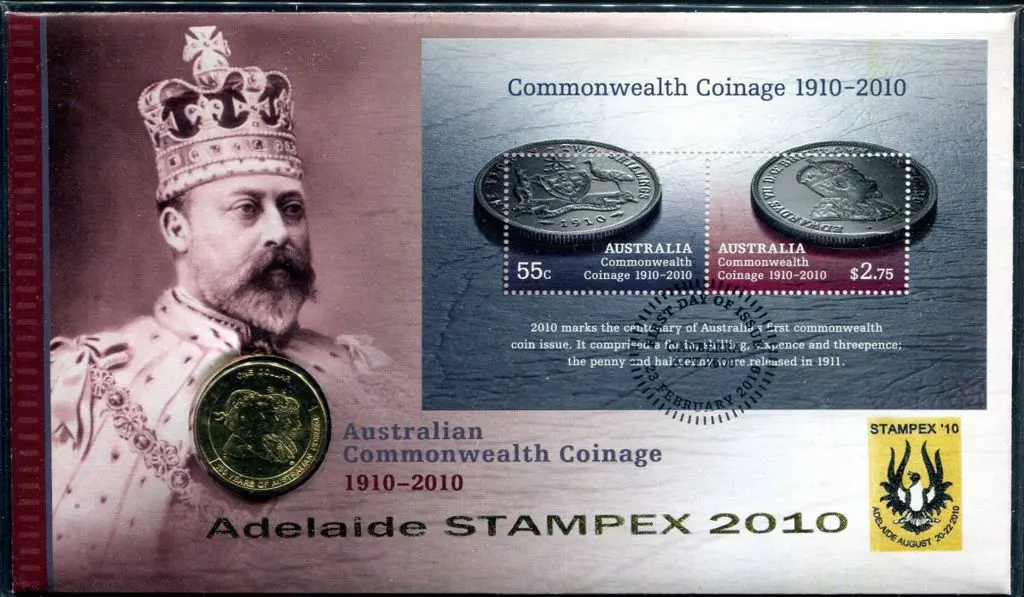 2010 (23rd Feb) Commonwealth Coinage $1 Pictorial ... Image 1++