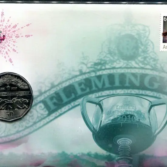 2010 (2nd Nov) 150th Anniv Melbourne Cup 60c ...