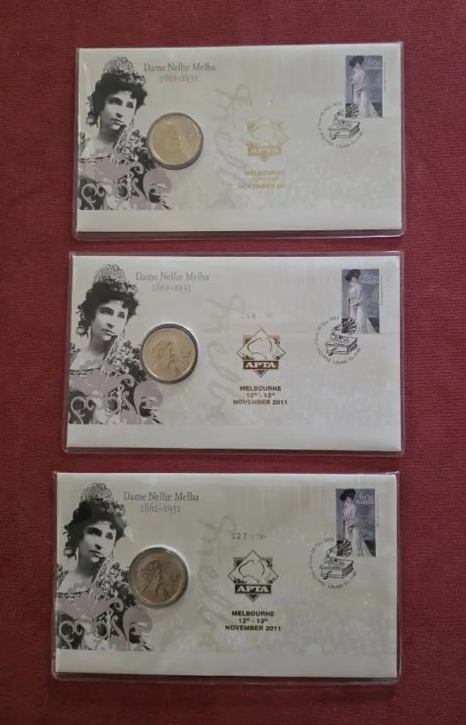 2011 (10th May) Dame Nellie Melba as above but ... Image 1++