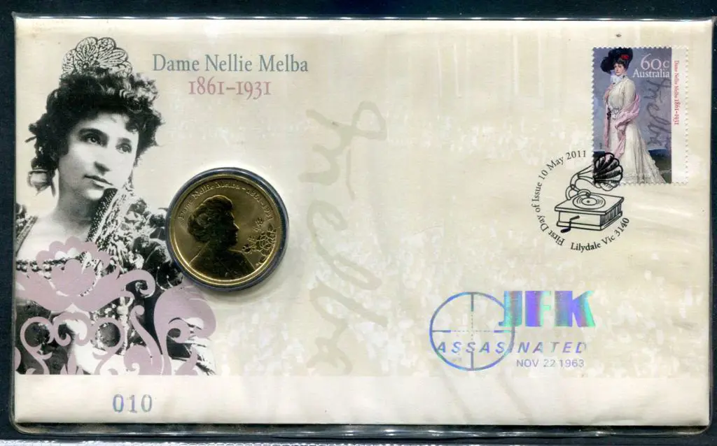 2011 (10th May) Dame Nellie Melba as above but ... Image 1++