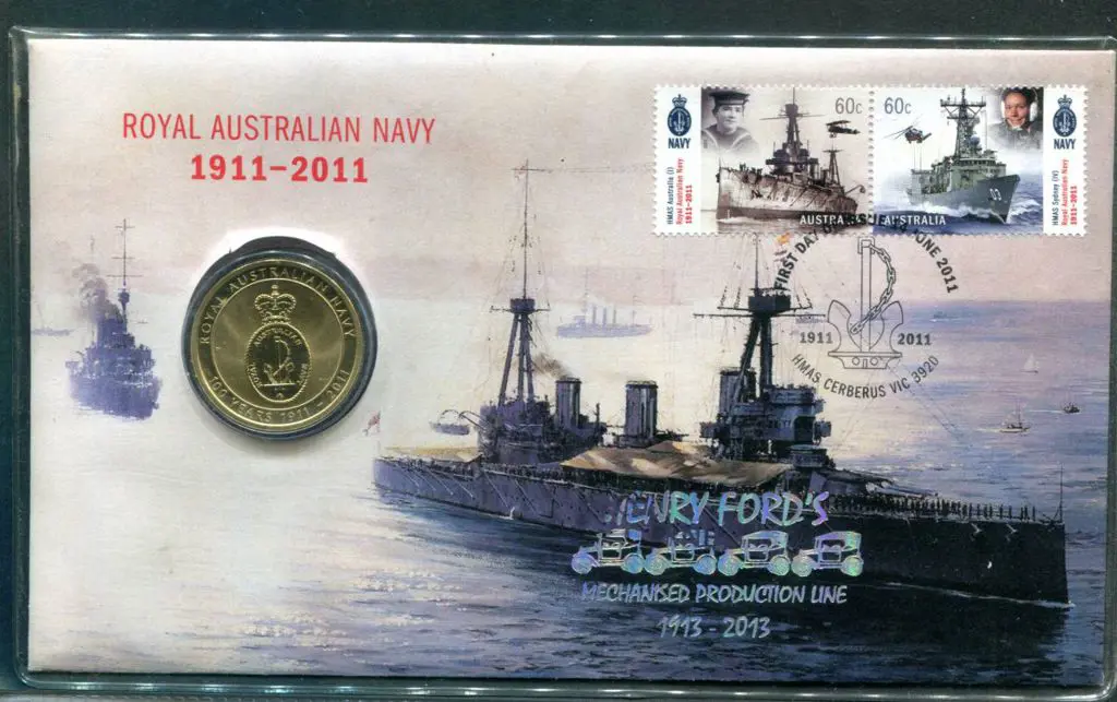 2011 (14th June) Navy Centenary with matching ... Image 1++