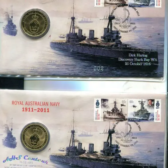 2011 (14th June) Navy Cent as above but with 4 ...