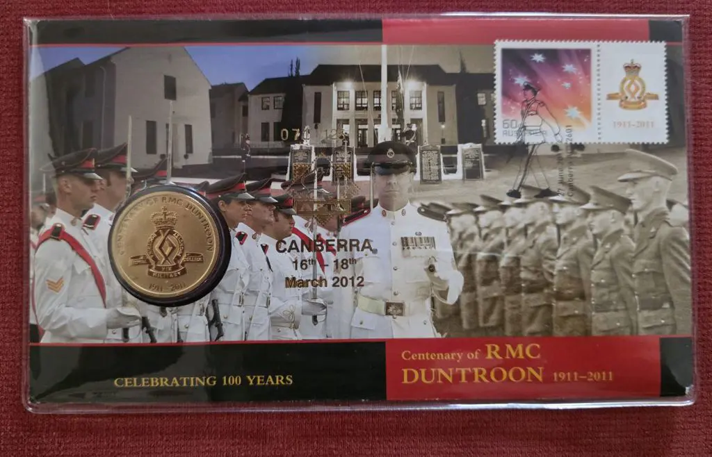2011 (27th June) Duntroon Cent as above but ovptd ... Image 1++