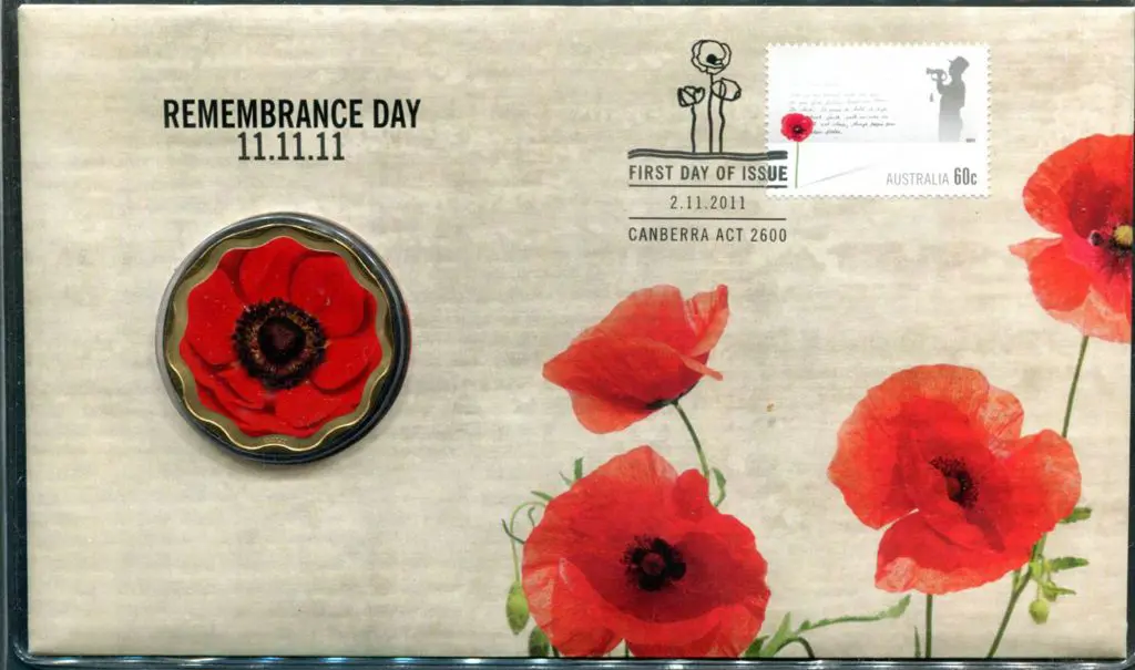 2011 (2nd Nov) Remembrance Day 11.11.11 with $5 ... Image 1++
