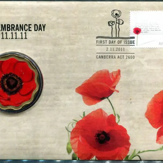 2011 (2nd Nov) Remembrance Day 11.11.11 with $5 ...