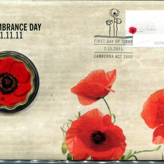 2011 (2nd Nov) Remembrance Day 11.11.11 with $5 ...