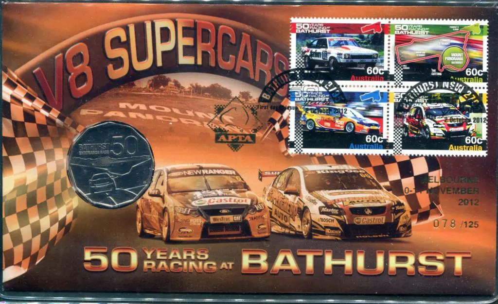 2012 (2nd Oct) Bathurst - V8 Supercars 50c ... Image 1++
