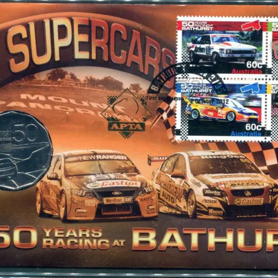 2012 (2nd Oct) Bathurst - V8 Supercars 50c ...