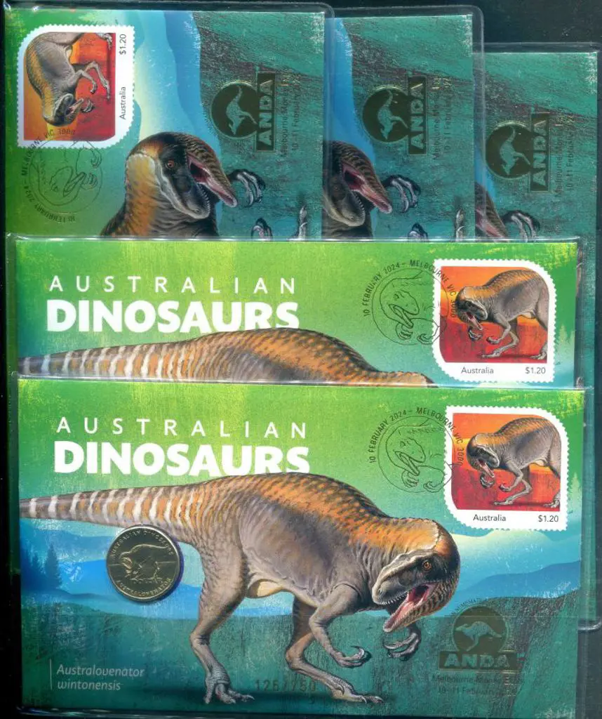 2014 (19th Feb) Dinosaurs - Australovenator with ... Image 1++