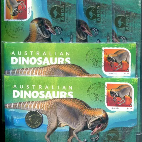 2014 (19th Feb) Dinosaurs - Australovenator with ...