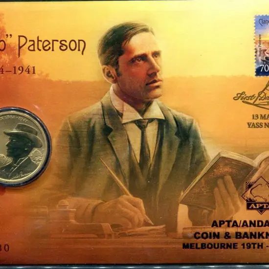 2014 (13th May) Banjo Paterson with matching 70c ...