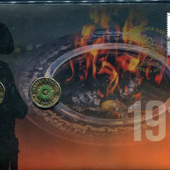 2014 (11th Nov) WWI Cent. Remembrance Day with 70c ...