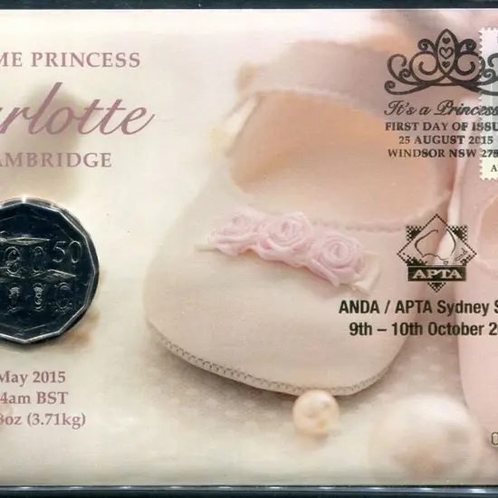 2015 (25th Aug) "Welcome Princess Charlotte" with ...