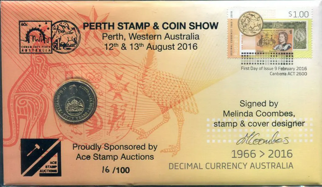 2016 (9th Feb) Decimal Currency Anniv with $1 ... Image 1++