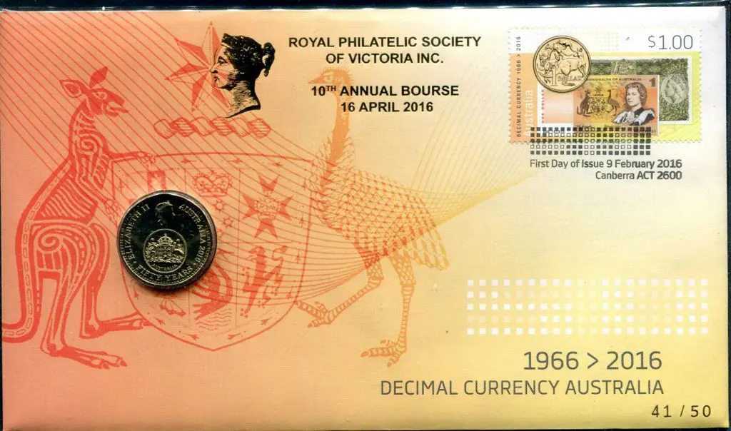 2016 (9th Feb) Decimal Currency with matching $1 ... Image 1++