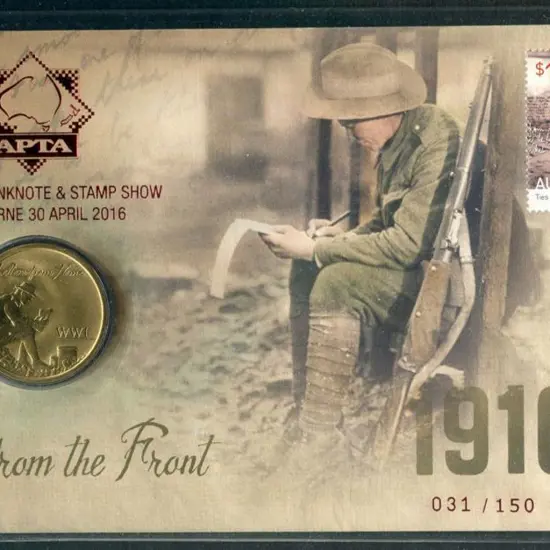 2016 (12th April) 1916 WWI "Letters from the ...