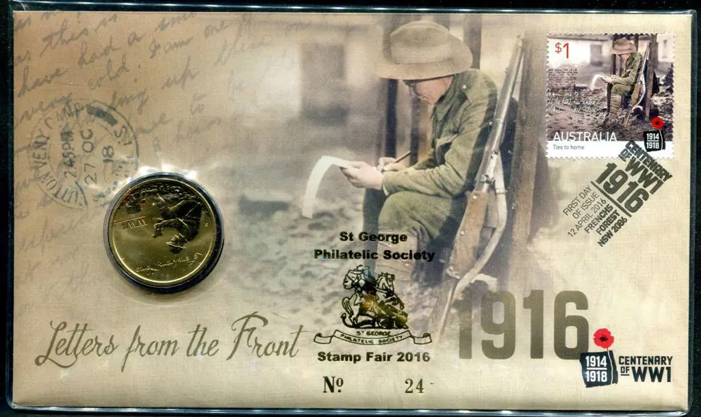2016 (12th April) 1916 WWI "Letters from the ... Image 1++