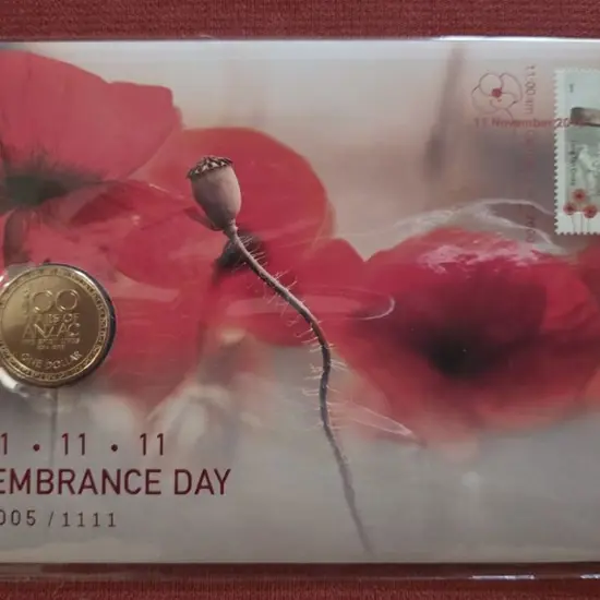 2016 (11th Nov) Remembrance Day 11.11.11 $1 ...