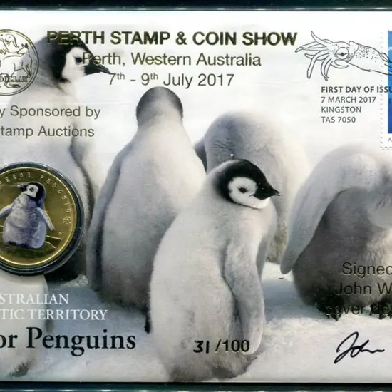 2017 (7th Mar) AAT Emperor Penguins as above & ...