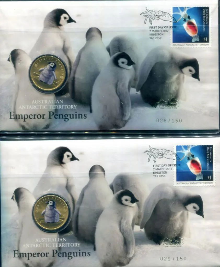 2017 (7th Mar) AAT Emperor Penguins with matching ... Image 1++