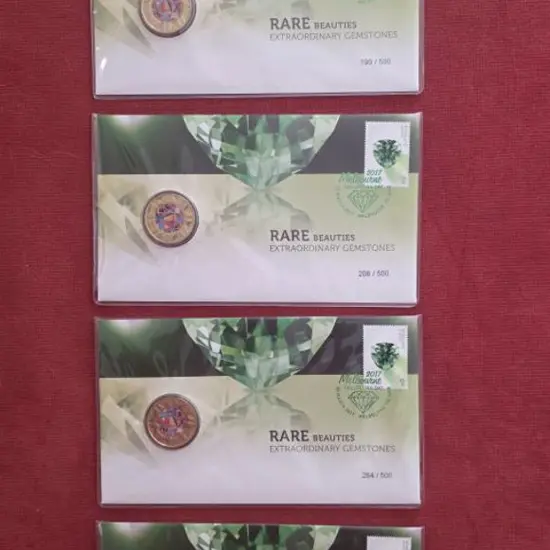 2017 (30th Mar) "Rare Beauties" Gemstones with $2 ...